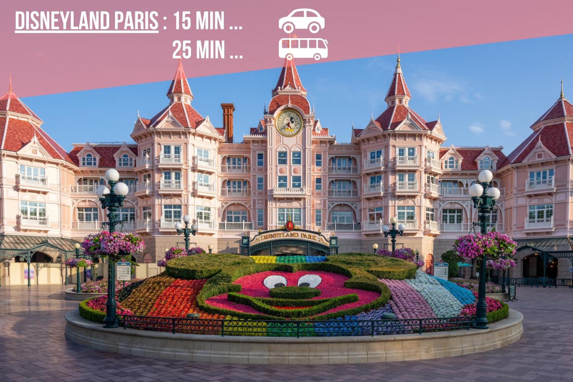 Paris Cocon - Disneyland, Parking, Hypercentre, Train Station Lagny エクステリア 写真